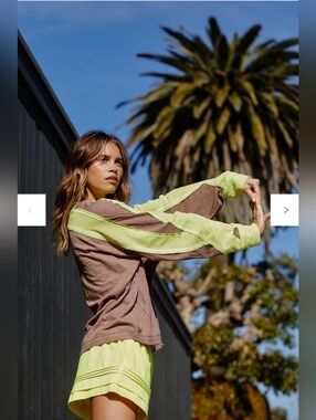 NWT Free People All About It Long Sleeve